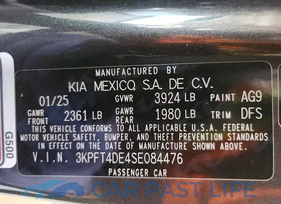 3KPFT4DE4SE084476# 12