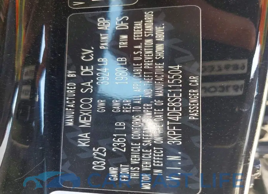 3KPFT4DE8SE115504# 13