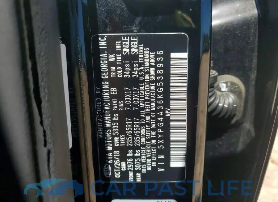 5XYPG4A36KG538936# 14