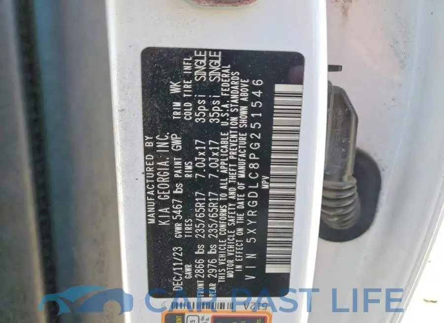 5XYRGDLC8PG251546# 13