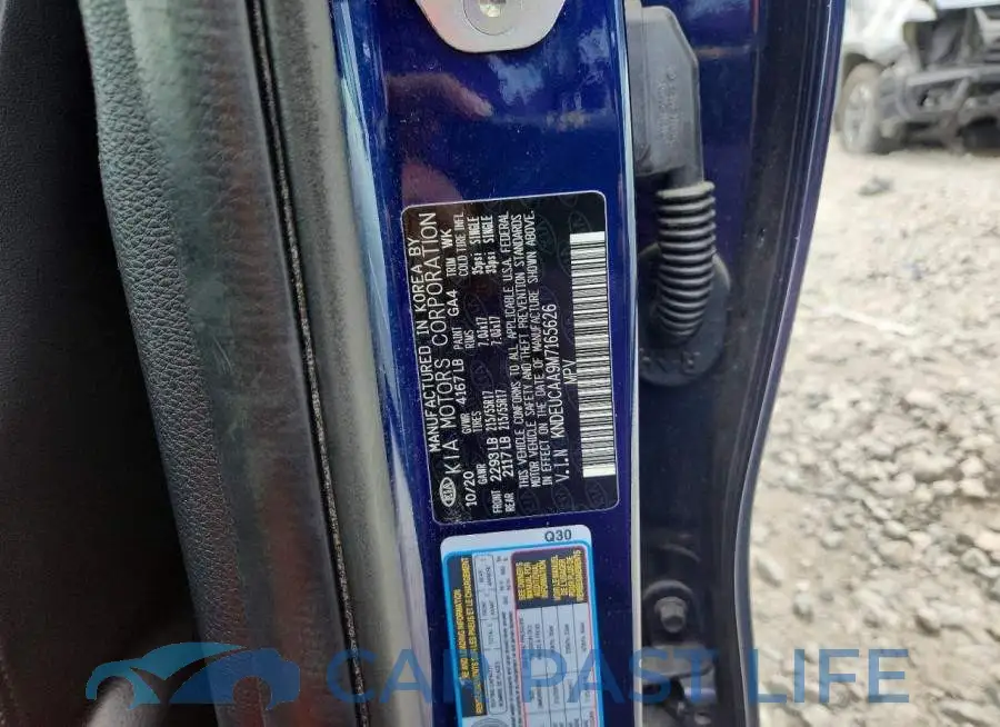 KNDEUCAA9M7165626# 13