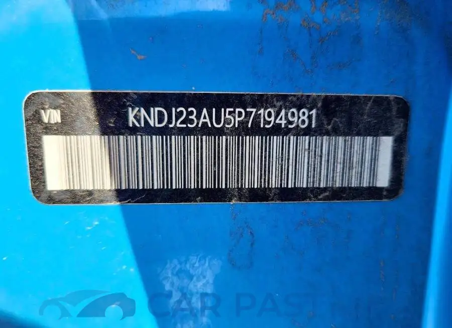 KNDJ23AU5P7194981# 12