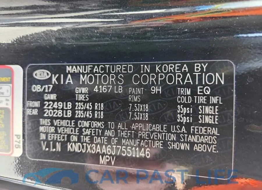 KNDJX3AA6J7551146# 13
