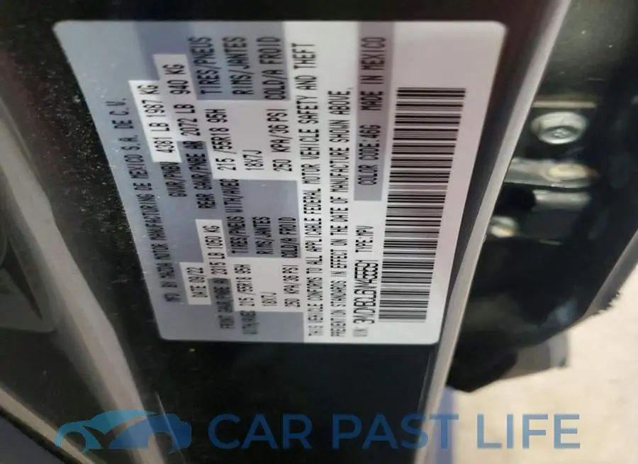 3MVDMBCL6NM455591# 12