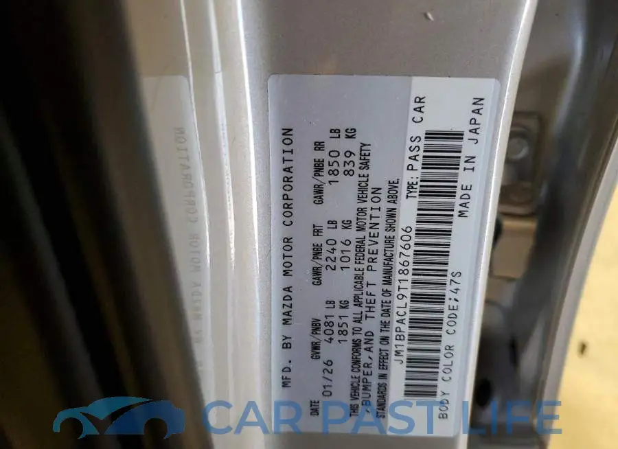 JM1BPACL9T1867606# 13