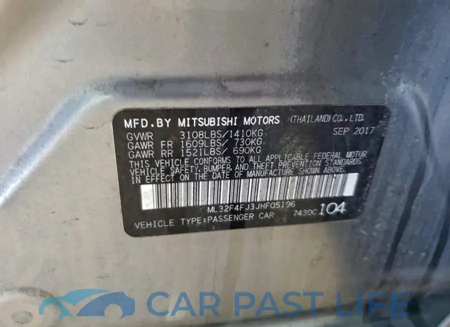 ML32F4FJ3JHF05196# 12