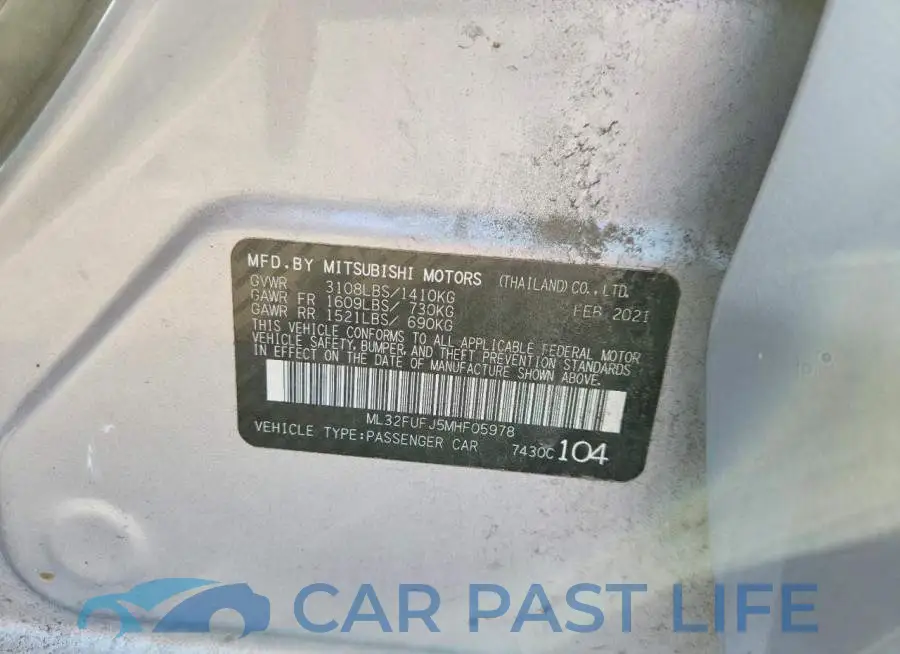 ML32FUFJ5MHF05978# 13