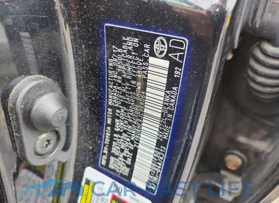 2T1BURHE8JC968064# 12