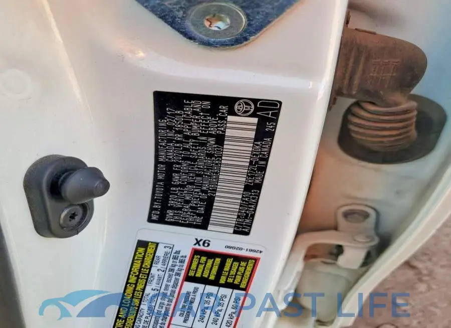 2T1BURHE9HC851037# 12