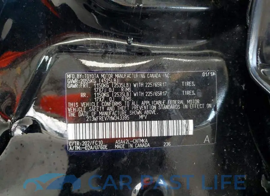 2T3WFREV7HW343395# 12