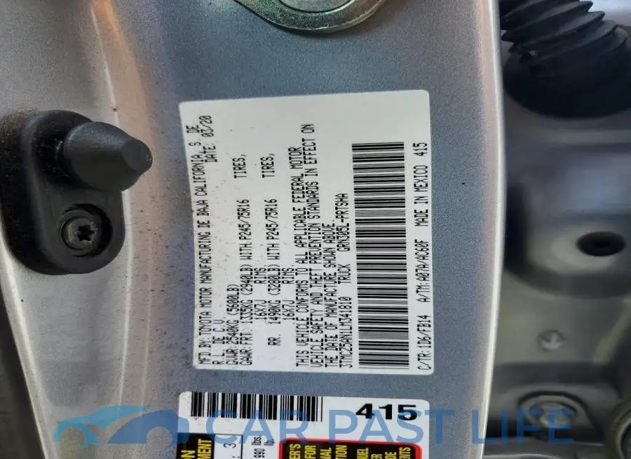 3TMCZ5AN1LM341810# 12