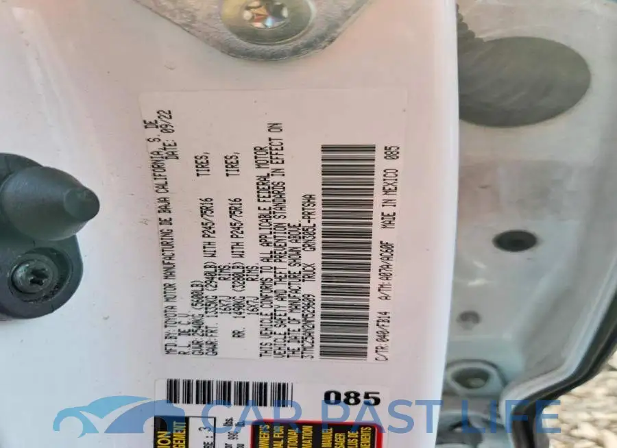 3TMCZ5AN2NM529609# 12