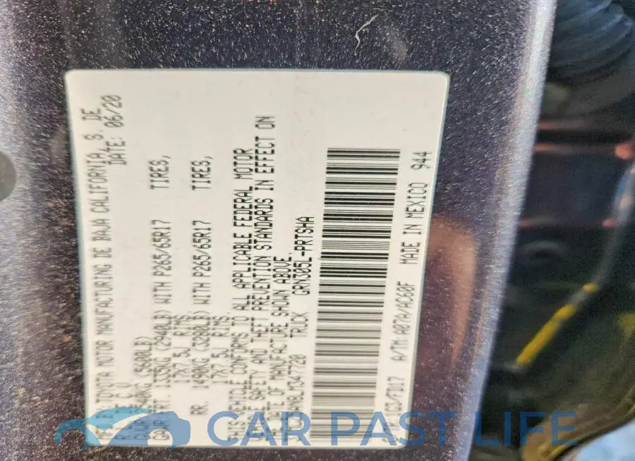 3TMCZ5AN8LM347720# 13