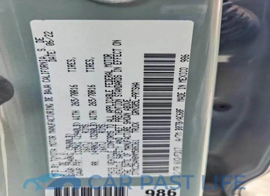 3TMCZ5AN8NM508361# 12