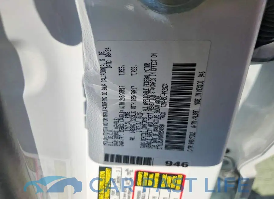 3TMLB5JN8RM054980# 13