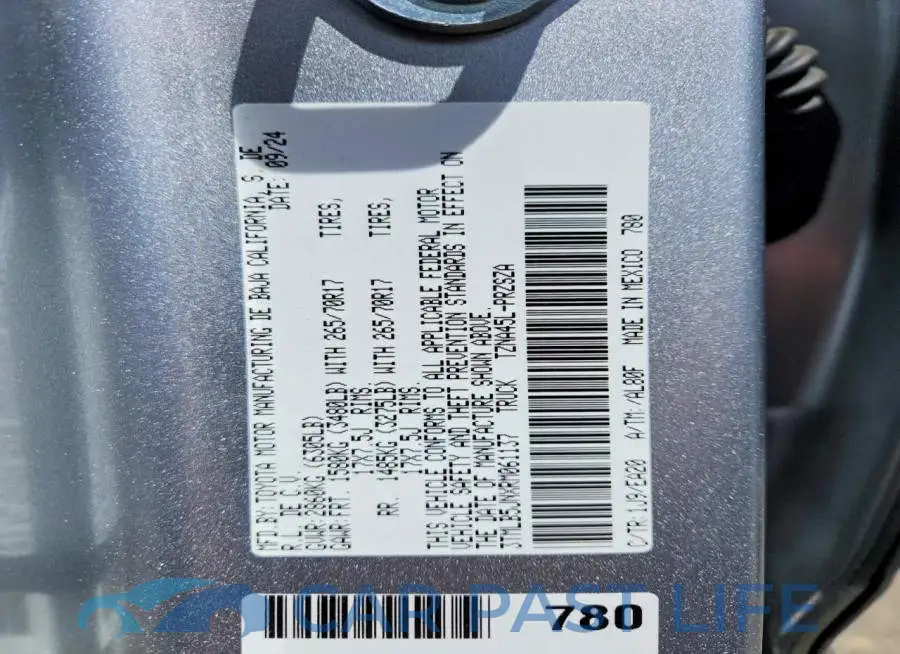 3TMLB5JNXRM061137# 12