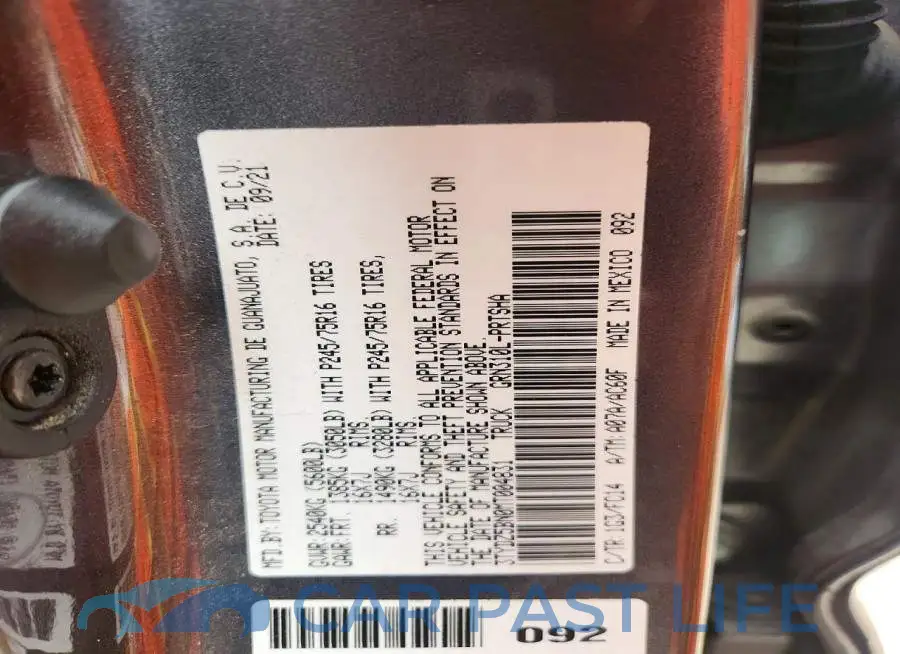 3TYDZ5BN0MT004831# 13