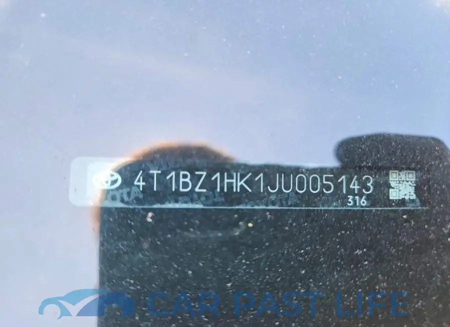 4T1BZ1HK1JU005143# 12