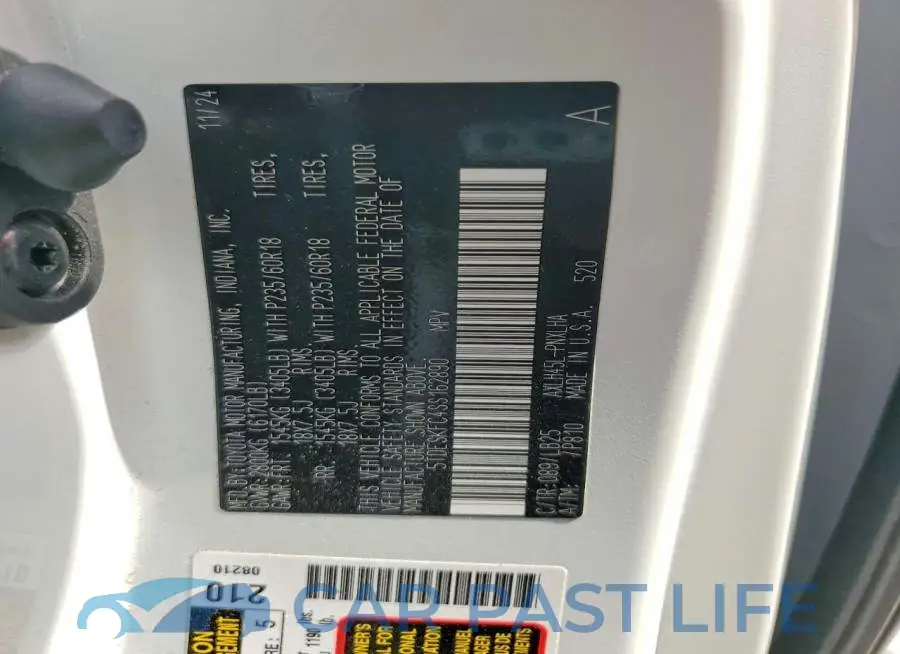 5TDESKFC4SS162890# 12