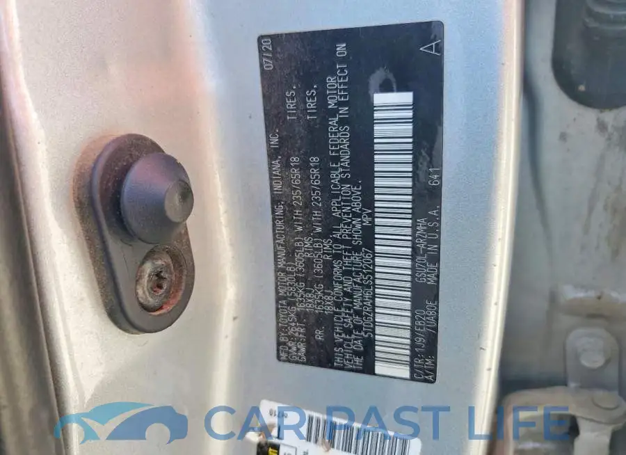 5TDGZRAH6LS512067# 13