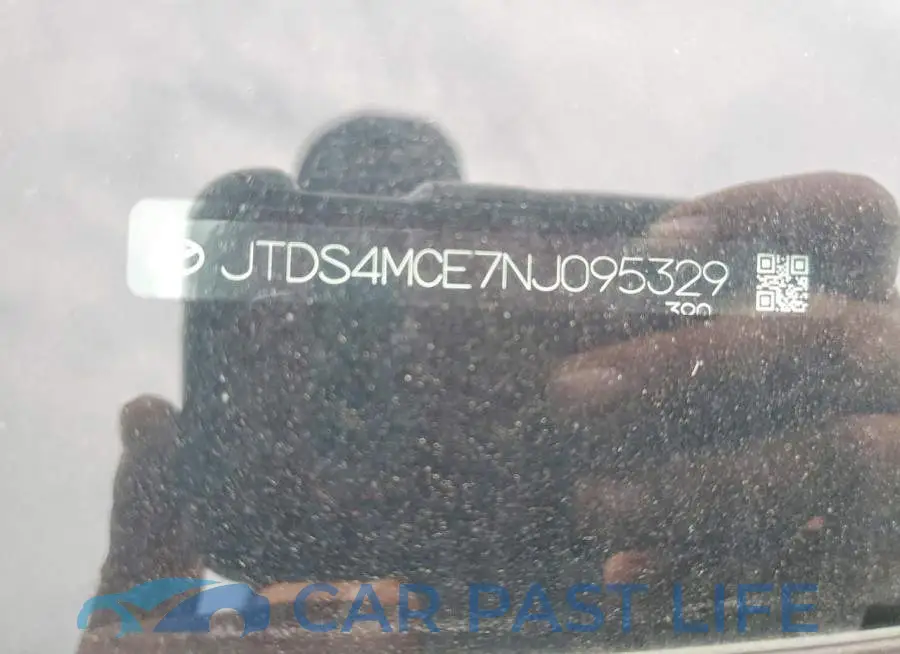 JTDS4MCE7NJ095329# 12