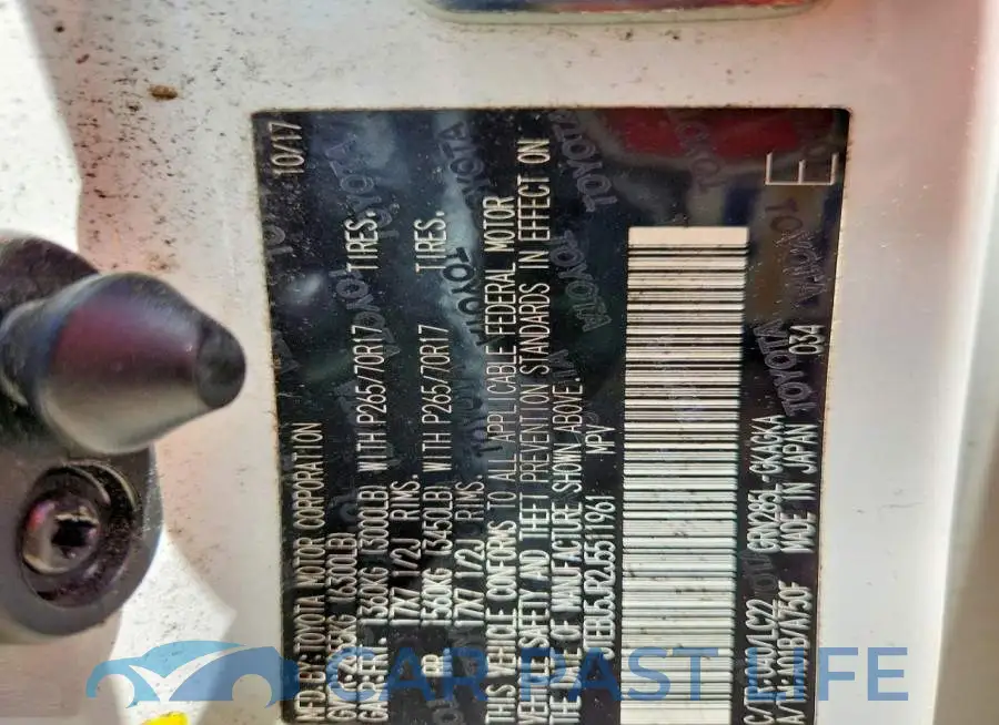 JTEBU5JR2J5511961# 14