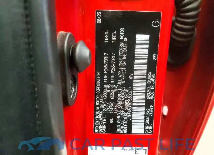 JTEFU5JRXP5300517# 14