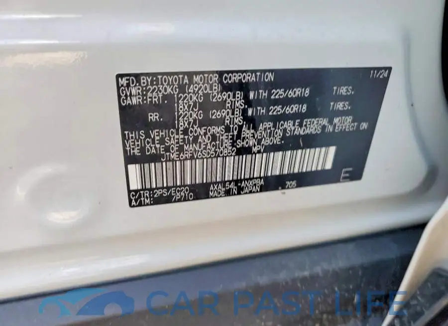 JTME6RFV6SD570852# 14