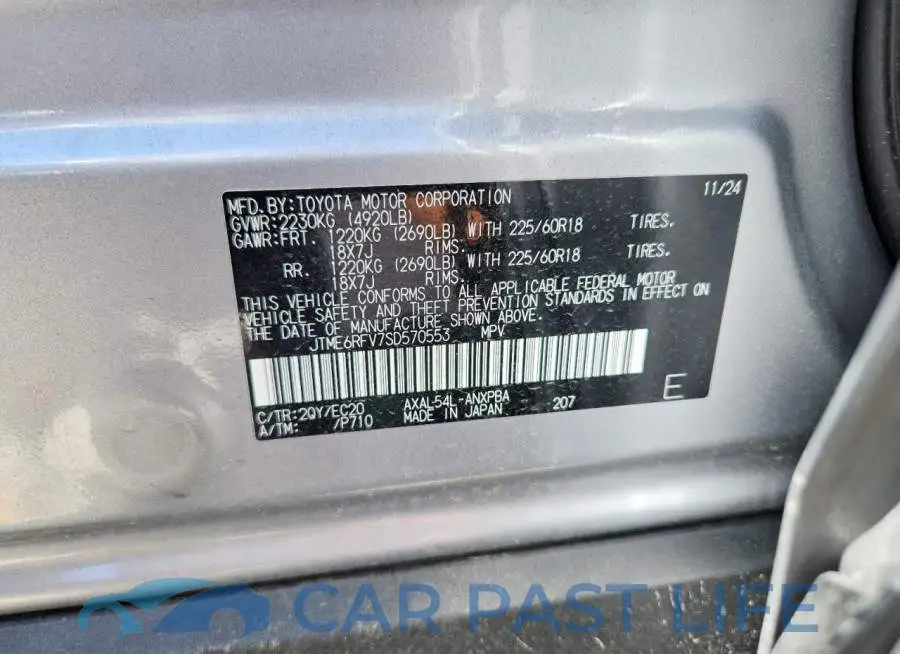 JTME6RFV7SD570553# 13