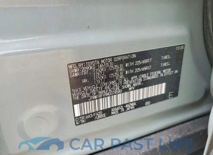 JTMW1RFV9MD074580# 13