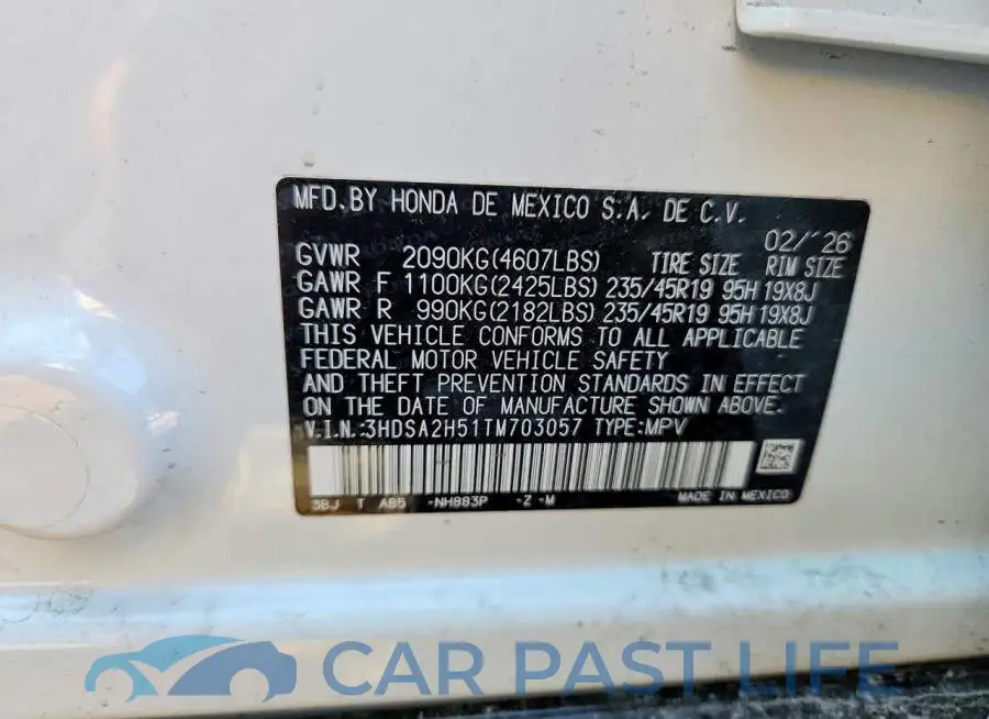 3HDSA2H51TM703057# 13