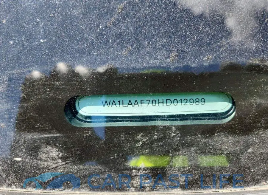 WA1LAAF70HD012989# 13