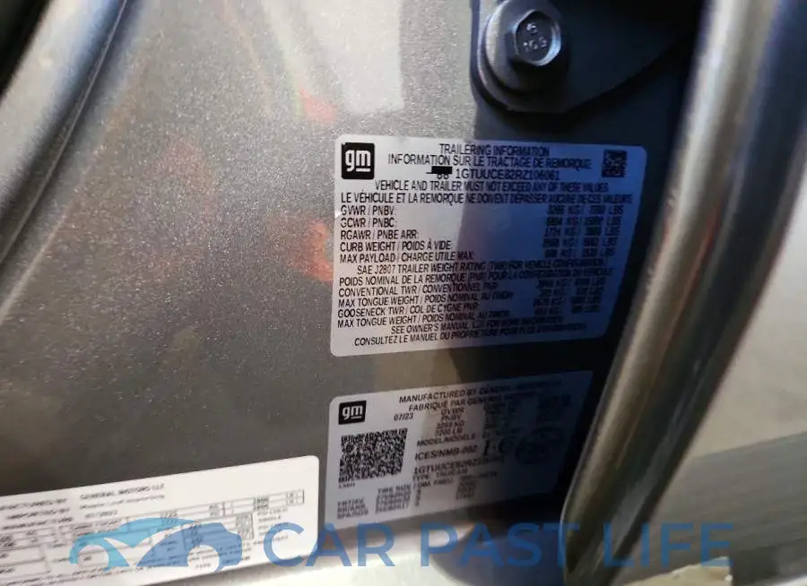 1GTUUCE82RZ106061# 12
