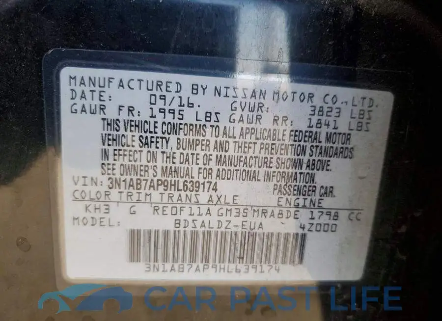 3N1AB7AP9HL639174# 13