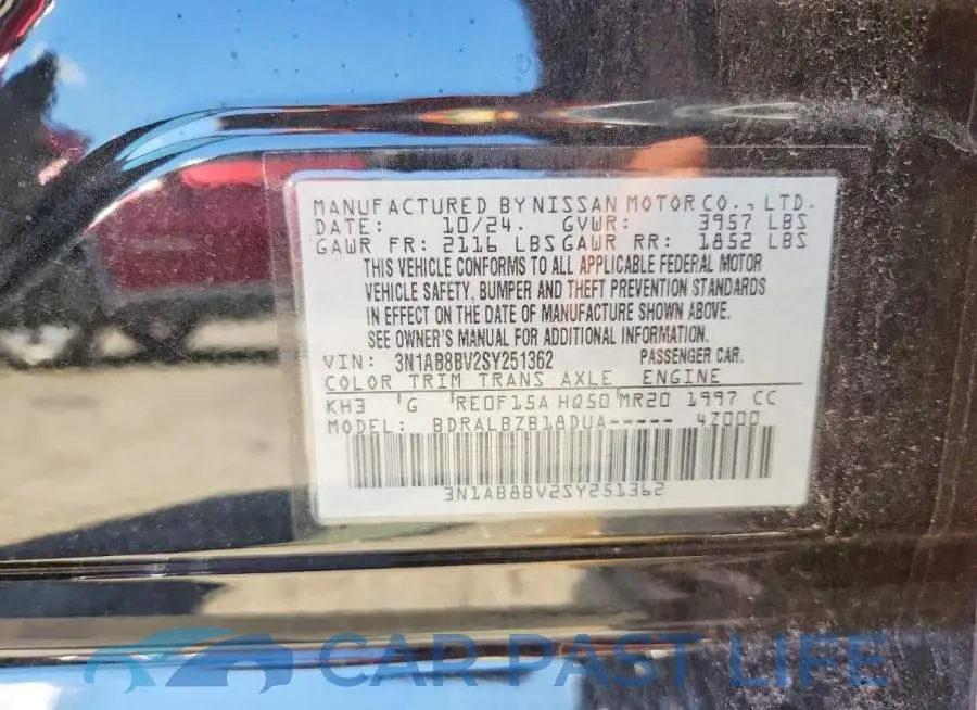 3N1AB8BV2SY251362# 12