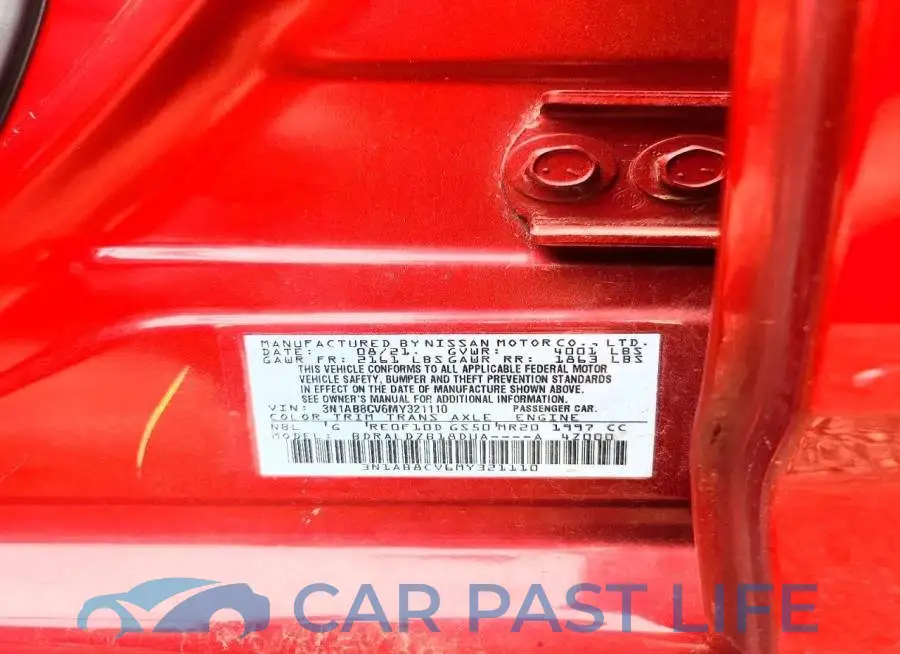 3N1AB8CV6MY321110# 12