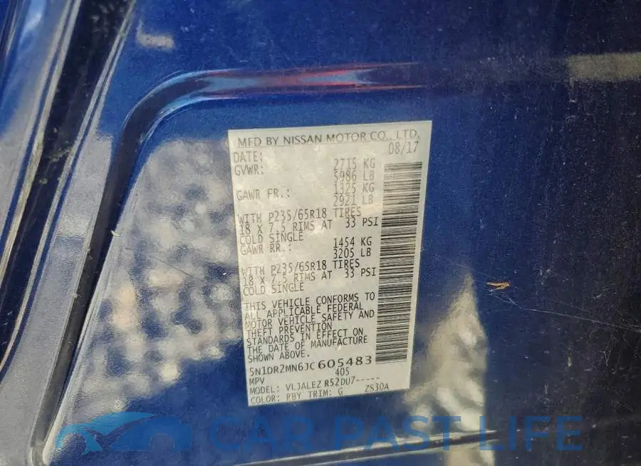 5N1DR2MN6JC605483# 13