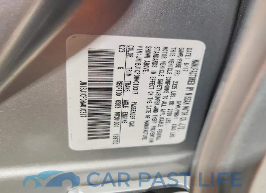 JN1BJ1CP0HW010317# 14