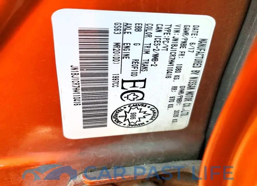 JN1BJ1CR7HW110416# 14