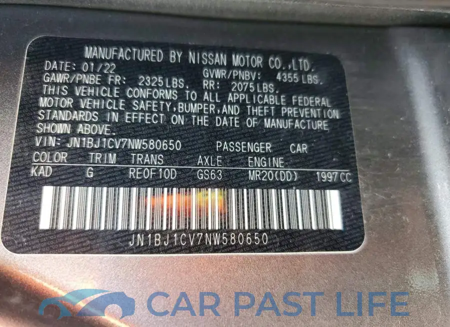 JN1BJ1CV7NW580650# 13
