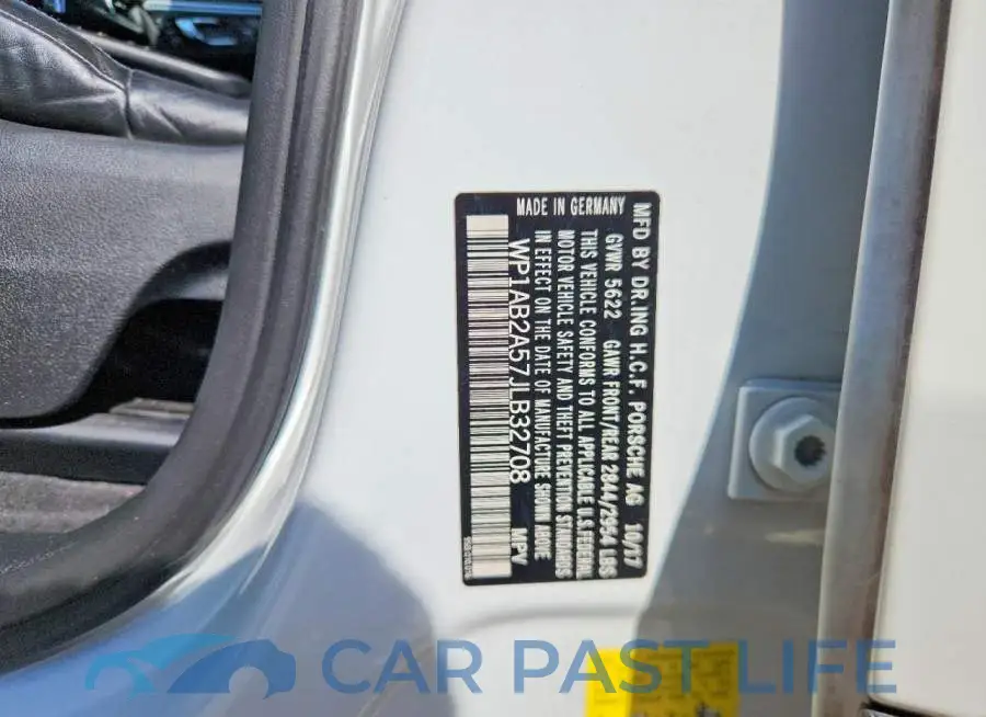 WP1AB2A57JLB32708# 12
