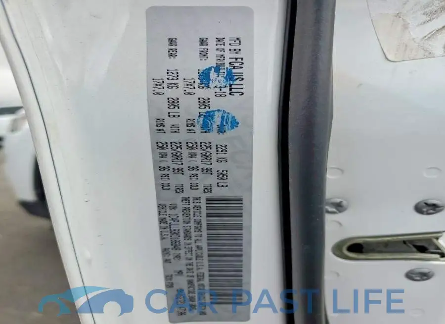 1C4PJLLB3KD186848# 13