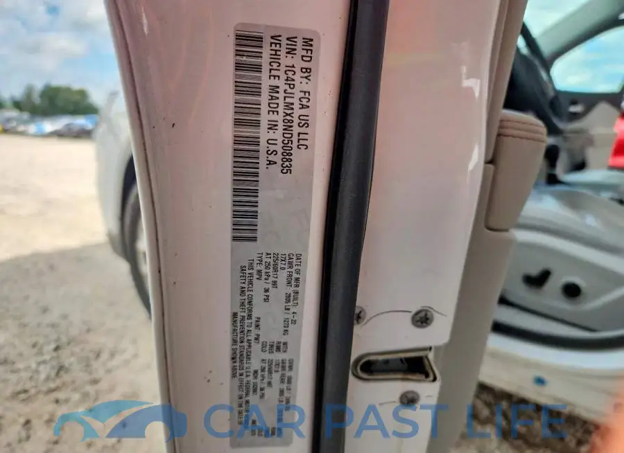 1C4PJLMX8ND508835# 13