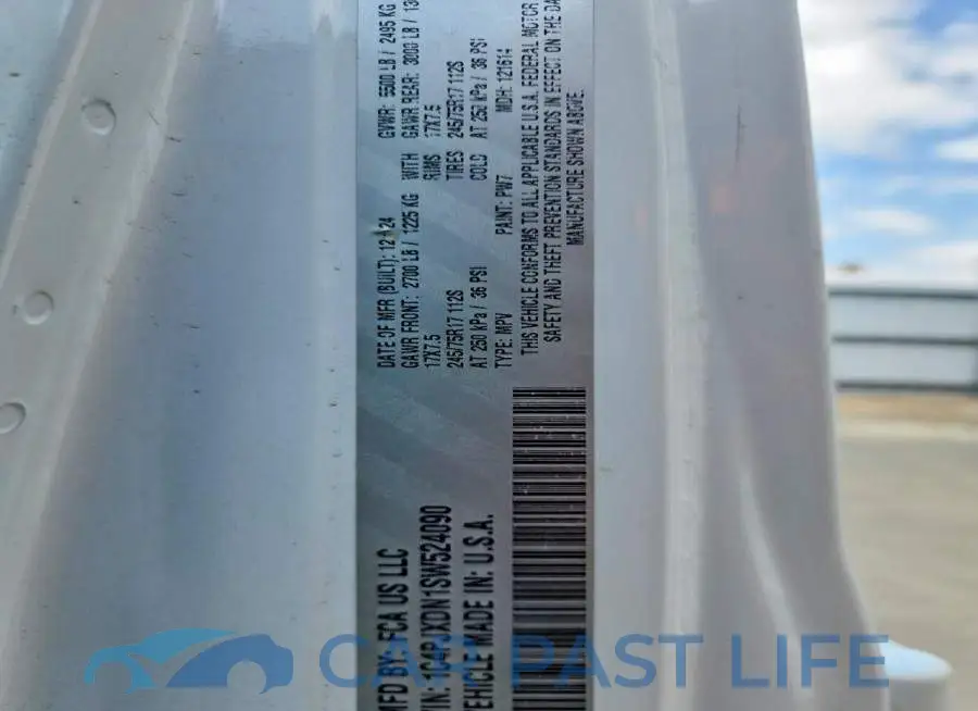 1C4PJXDN1SW524090# 14