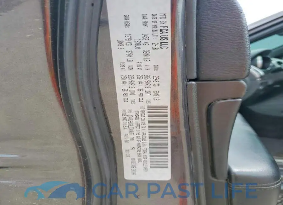 1C4RJFBG8JC308177# 12