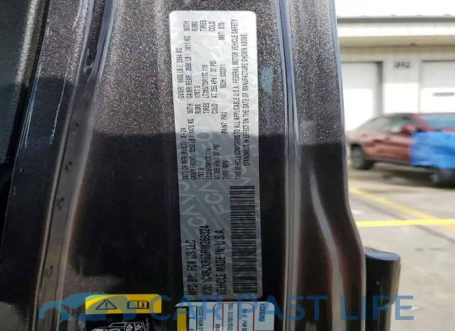 1C4RJXR60RW269324# 12
