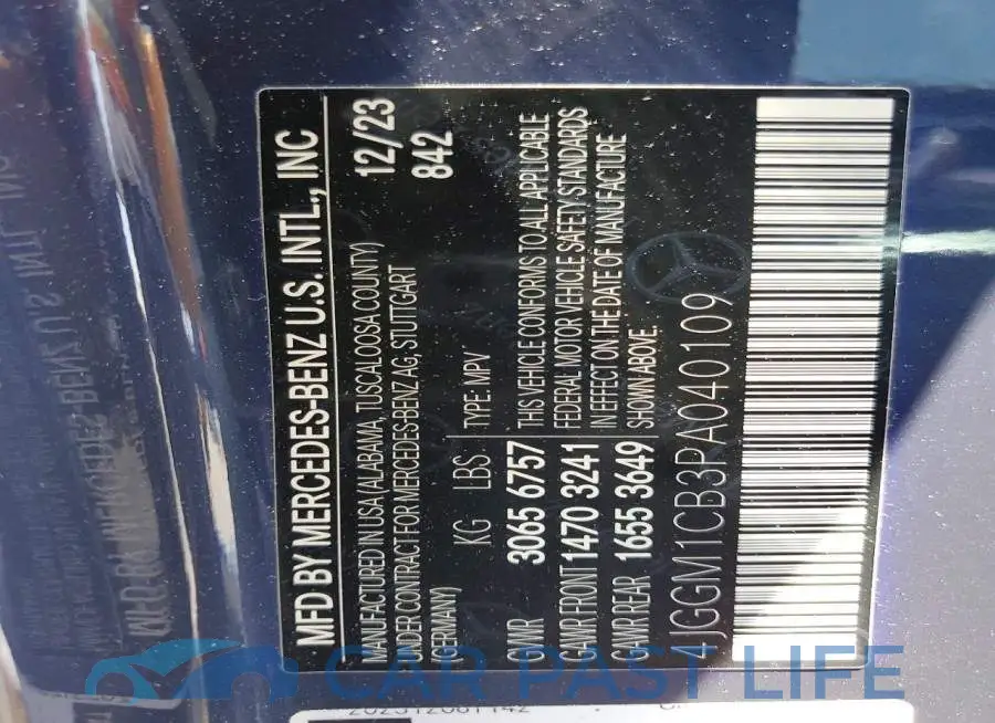 4JGGM1CB3PA040109# 13