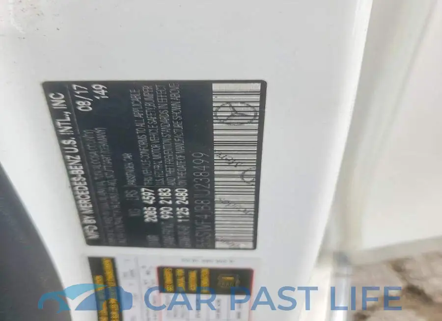 55SWF4JB8JU238499# 12