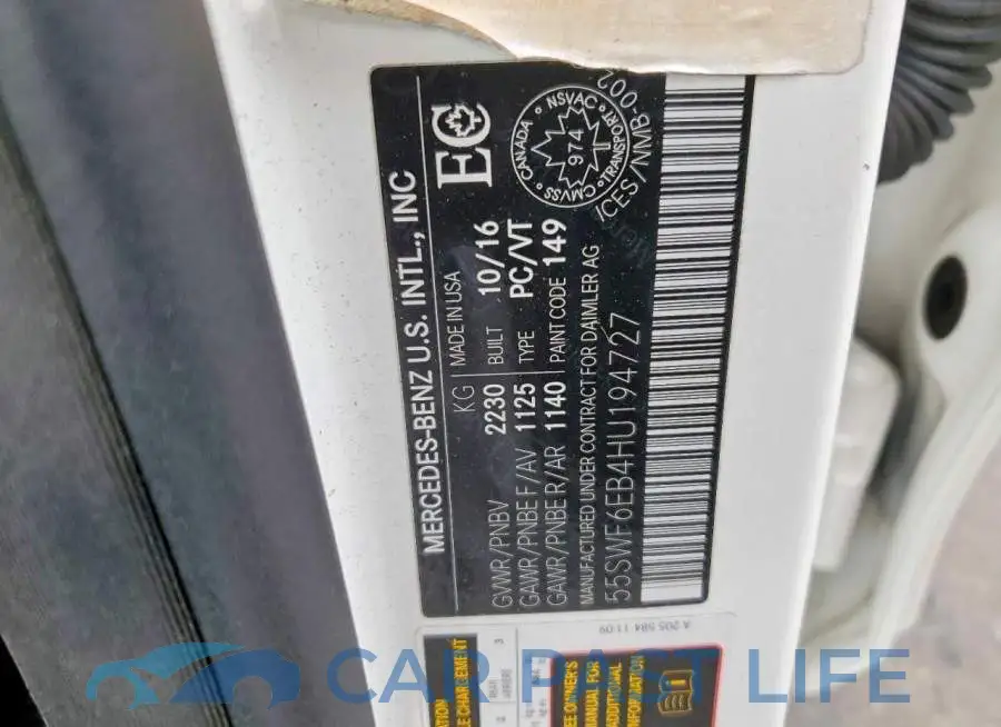 55SWF6EB4HU194727# 13