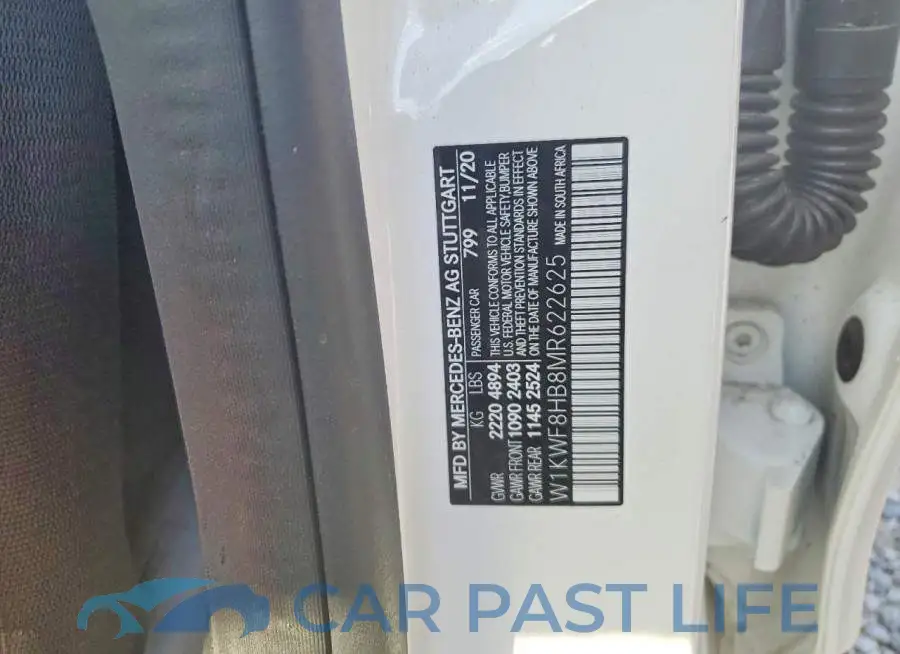 W1KWF8HB8MR622625# 12